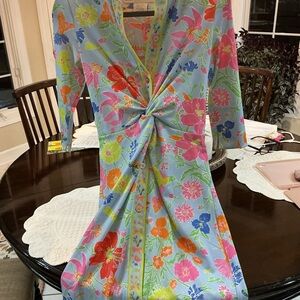 Gretchen Scott Designs Floral Button-Up Shirt